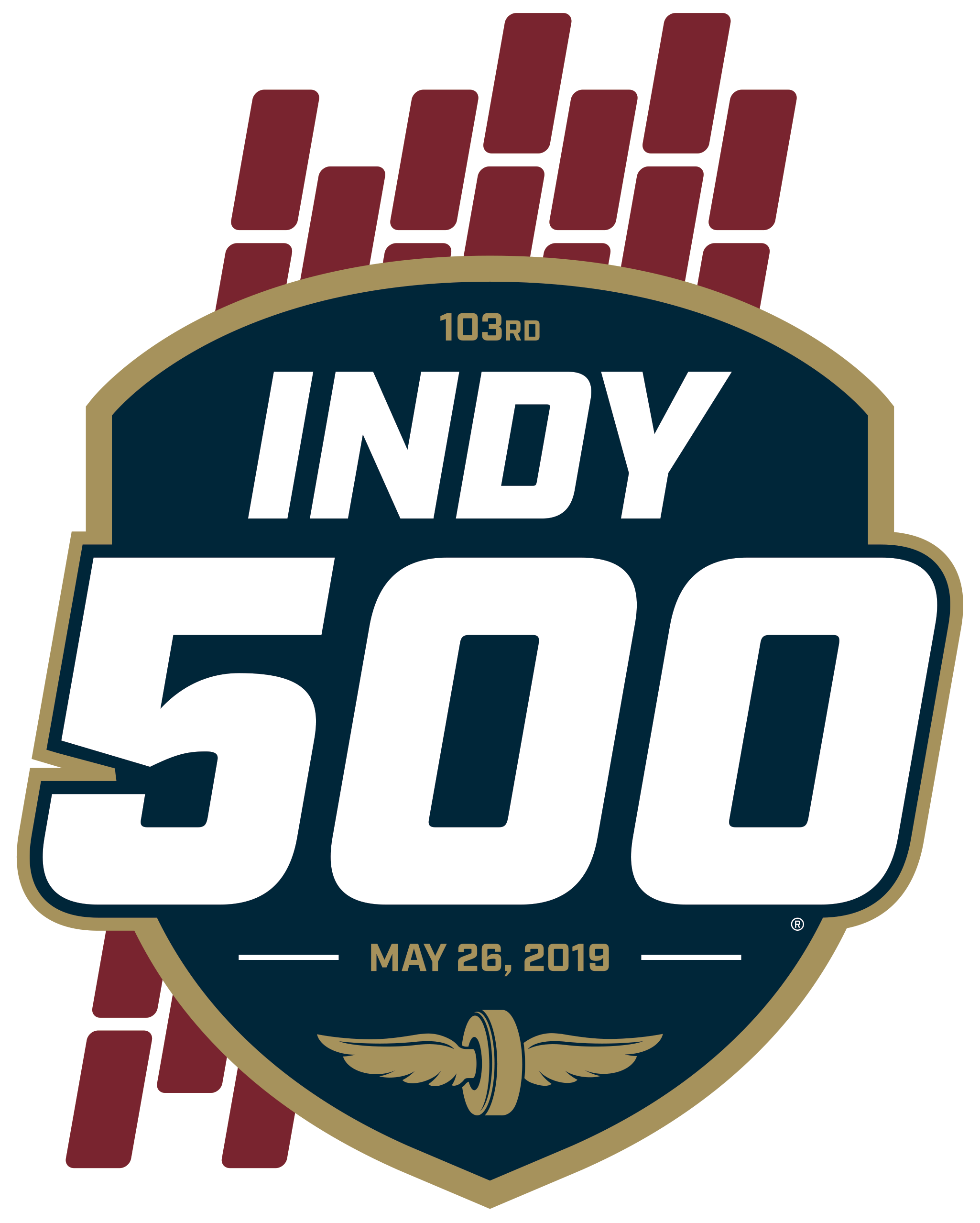 2019 Indy 500 Logo 